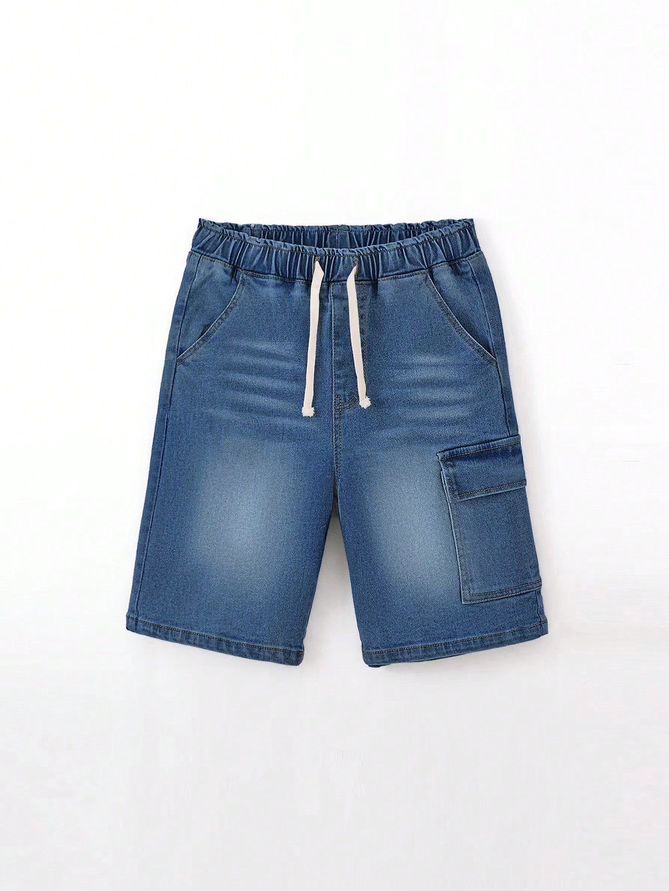 Tween Boy Casual Daily Wear All-Match Denim Shorts