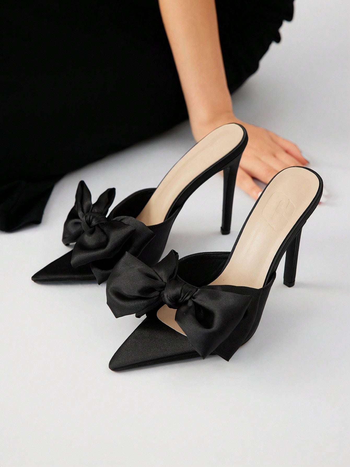 CHICEST Pink Elegant Bowknot Design Stiletto Woman Shoes High Heel Sandals For Spring And Summer Vacation Shoes Summer Sale Elegant Sandals Halloween