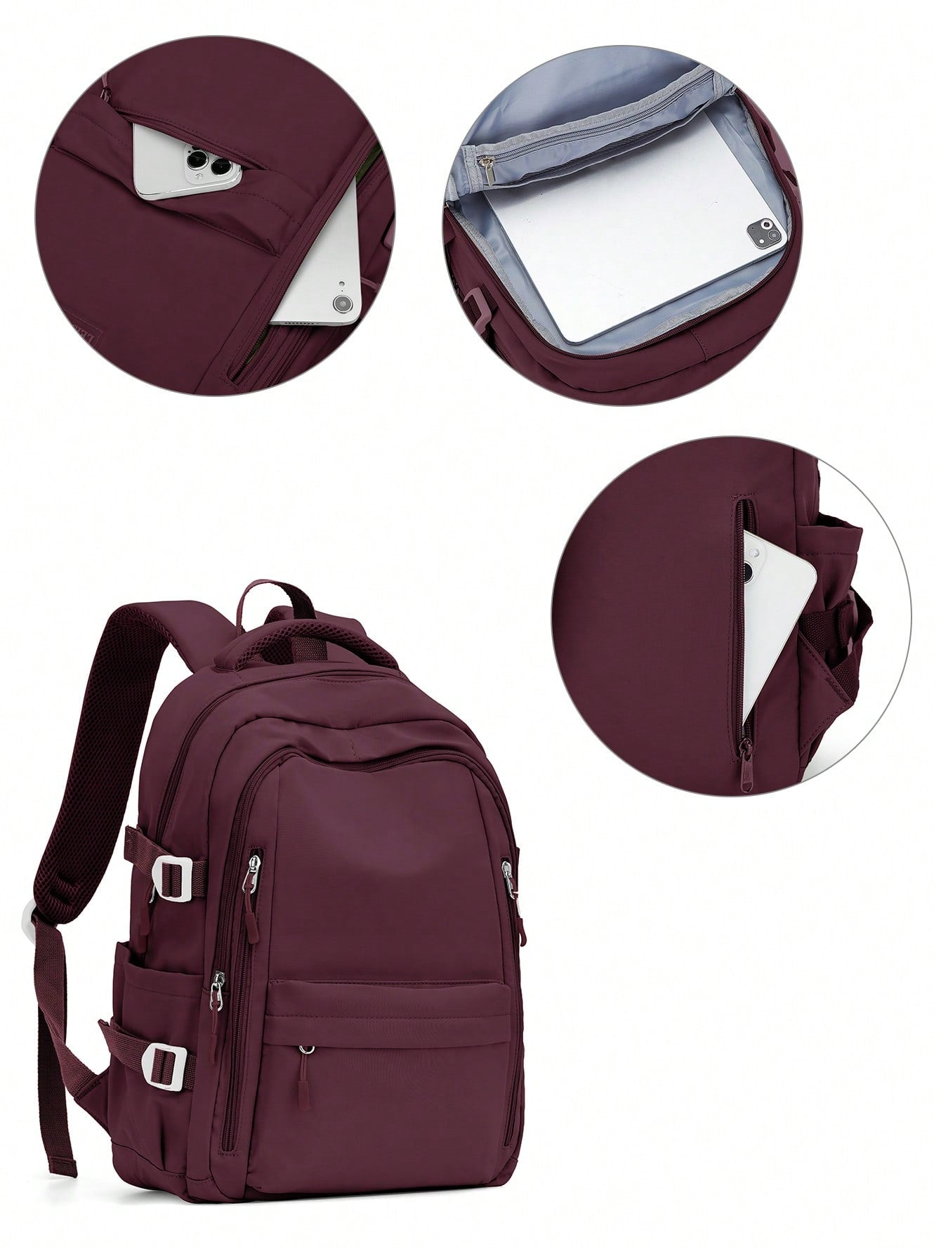 School Travel Laptop Backpack Lightweight Bag College Backpack For Cute Durable Backpack Casual Day Pack For Girls And Boys, Large Capacity Portable Backpack For Outdoor, Travel, Hiking, School. New And Old Versions Are Sent Randomly, New And Old Versions