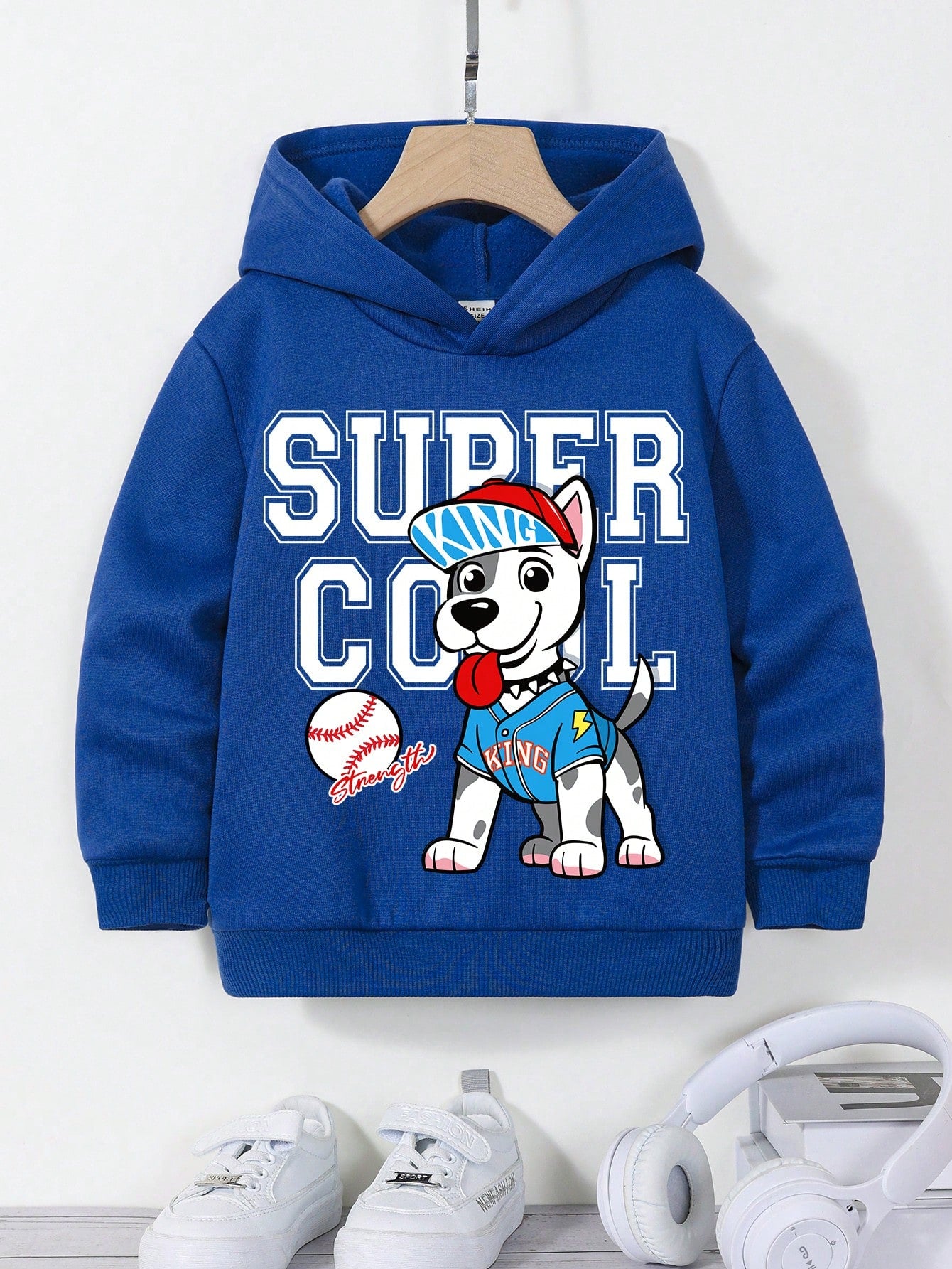 Young Boy Cartoon Print Casual T-Shirt Suitable For Summer