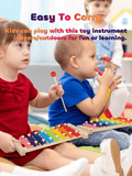 Wooden Early Education Puzzle Music Toy, Children's Early Education Percussion Instrument Toys Christmas Halloween Thanksgiving Gifts