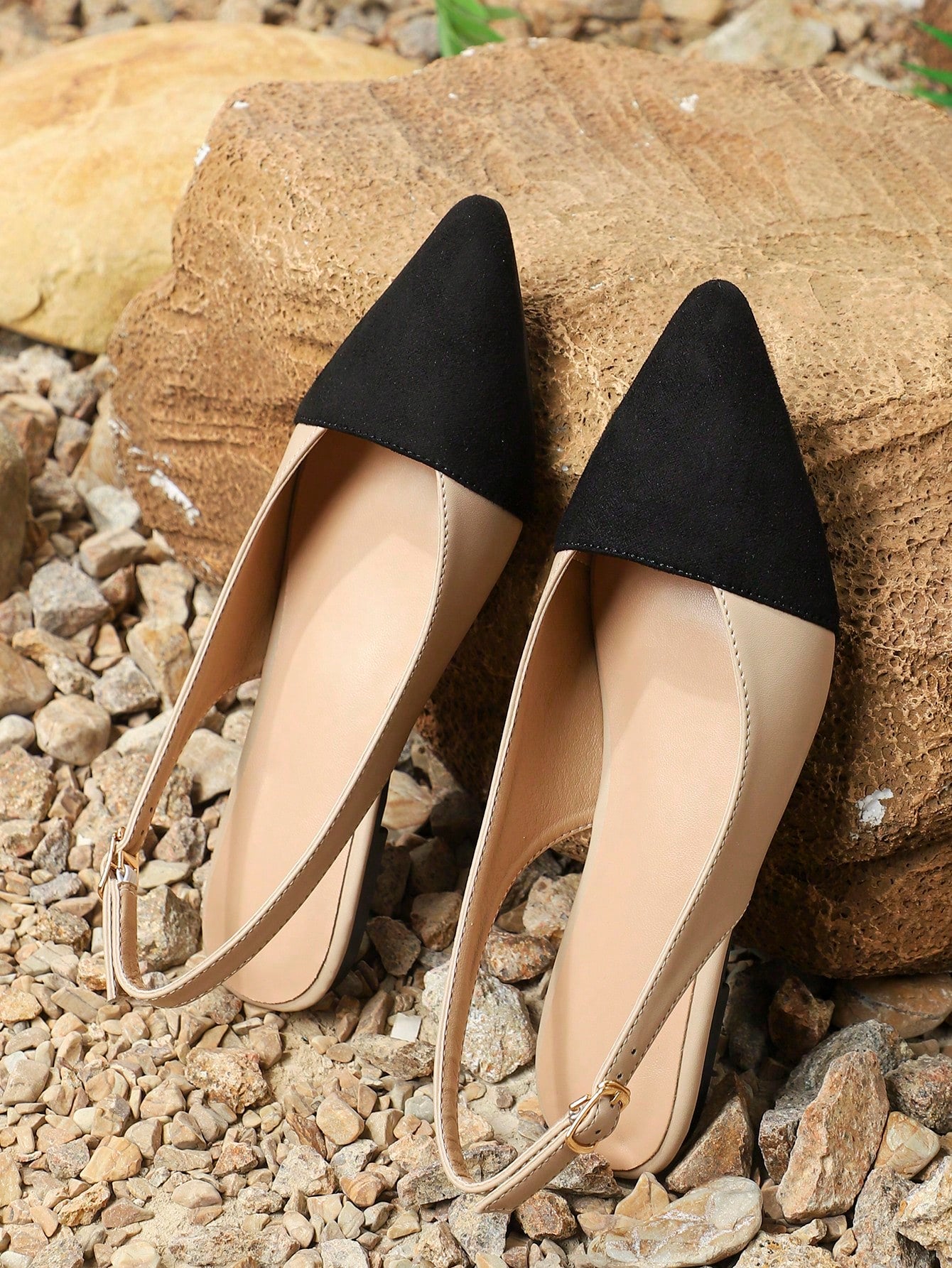 New Summer Fashionable Versatile Pointed Toe Mules Women Slippers, Flat Heel, Slingback, Outside Wearing, Popular Online