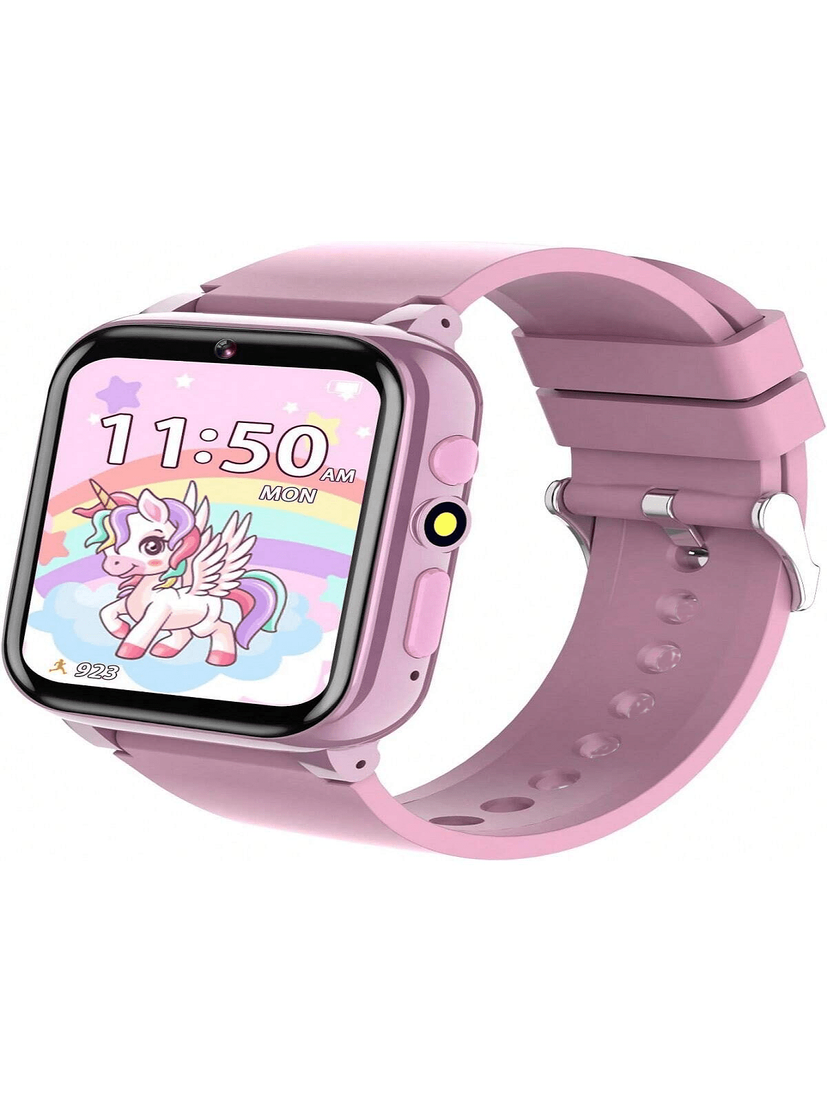 1pc Children's Smart Watch With 24 Games, Pedometer, Music, Video, Flashlight Function, No Phone Call Feature, Ideal For Kids' Birthday, Christmas Or New Year Gift