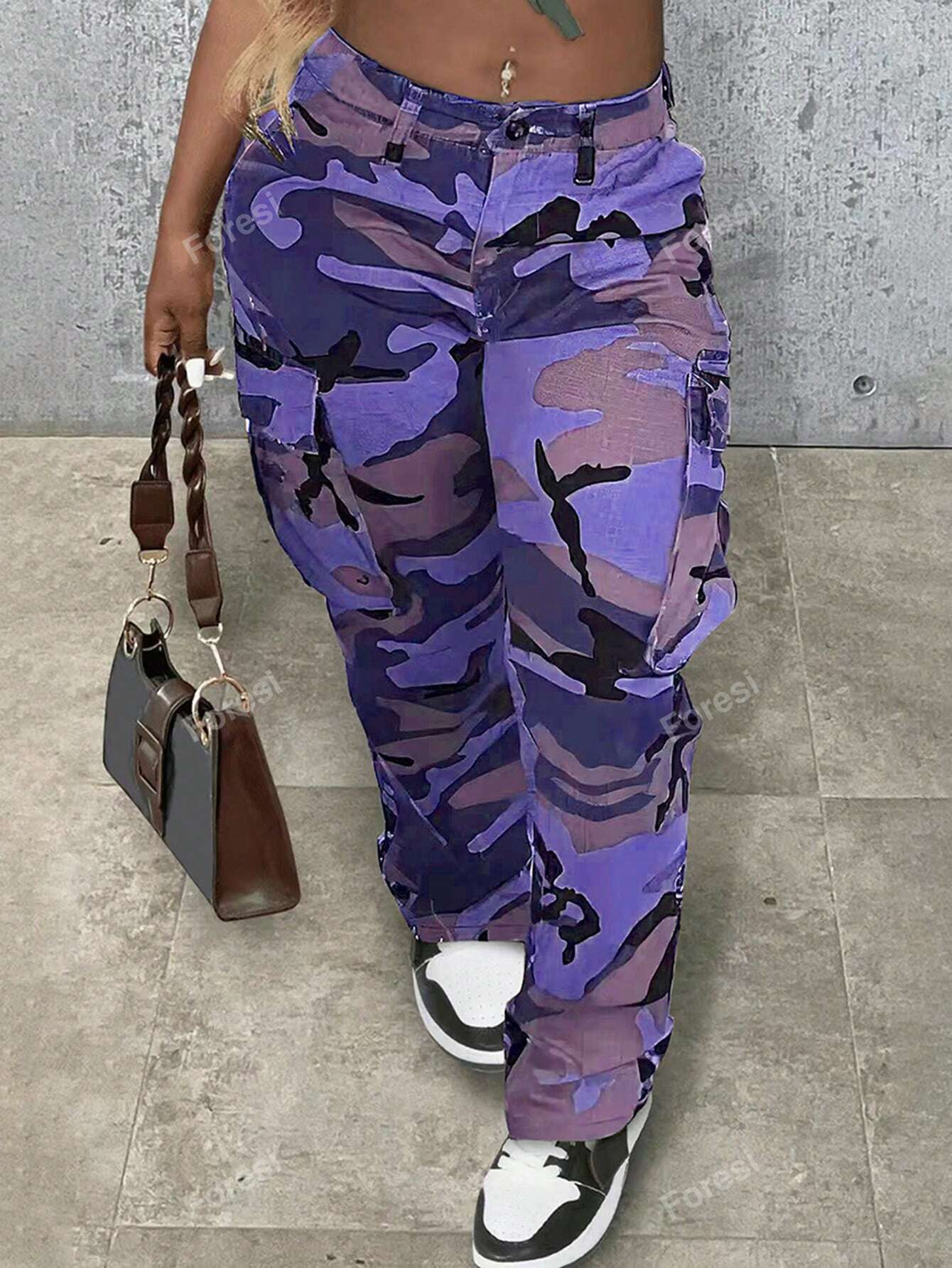 Women's Camouflage Cargo Pants