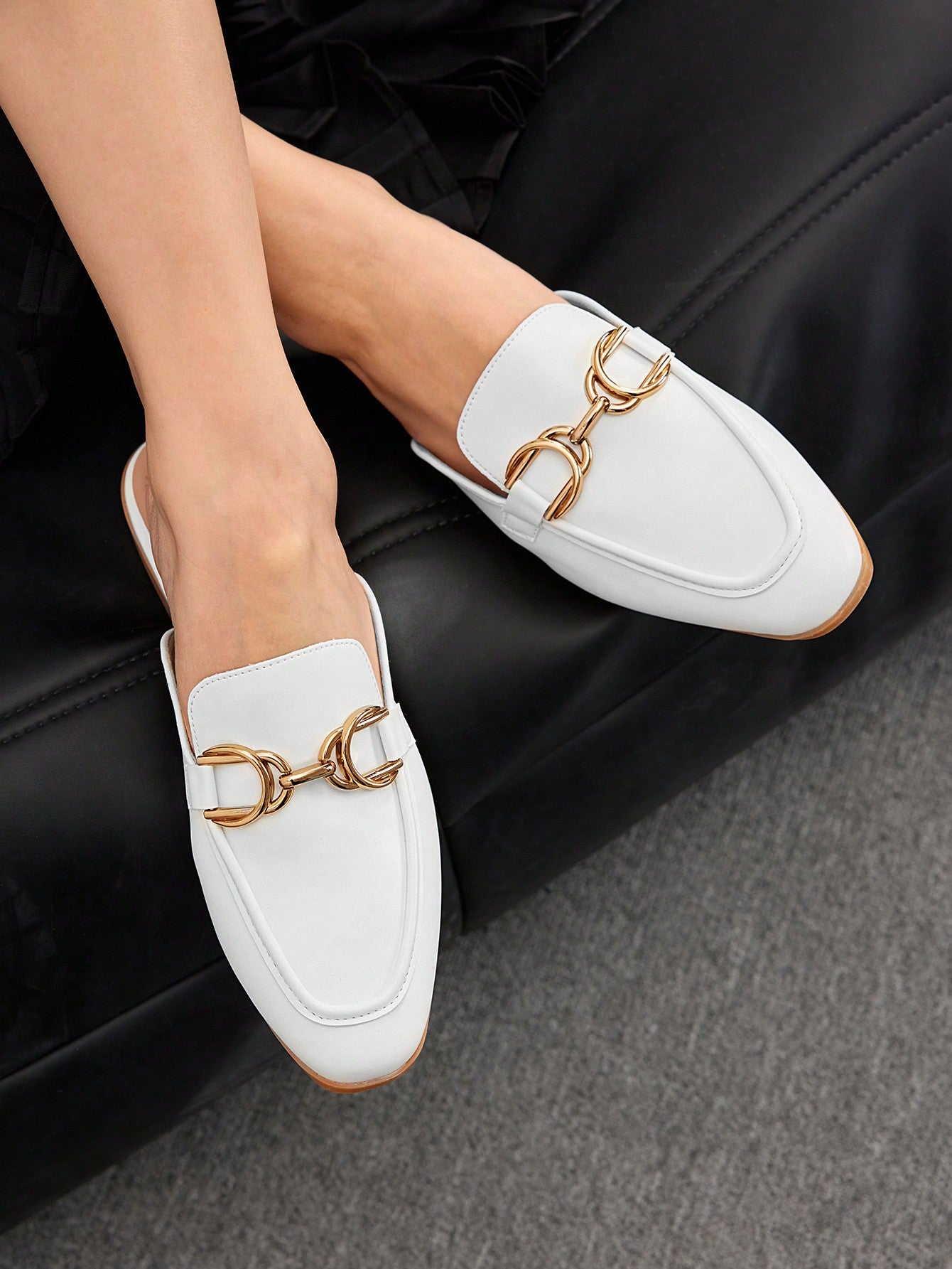 Woman Shoes Fashionable Flat Shoes Suitable For Daily Wear For Spring And Summer Vacation Shoes Summer Sale Elegant Flats Elegant Business Casual Business Chic Halloween