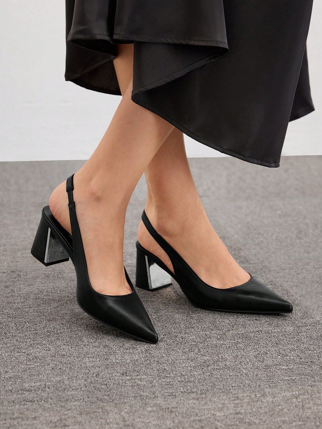 High-Heeled Shoes Suitable For Daily Outfits Elegant Business Casual Business Chic