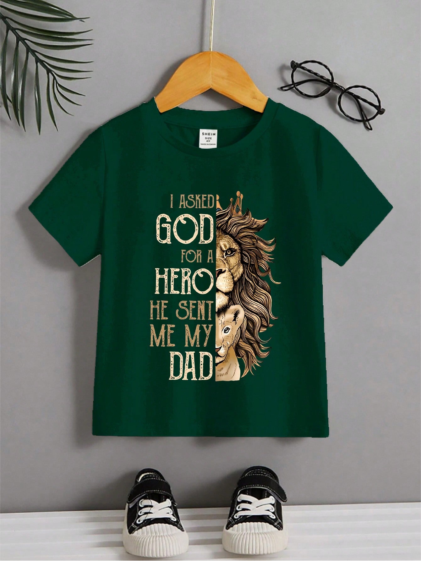 Young Boy Customized Printed Short Sleeve T-Shirt