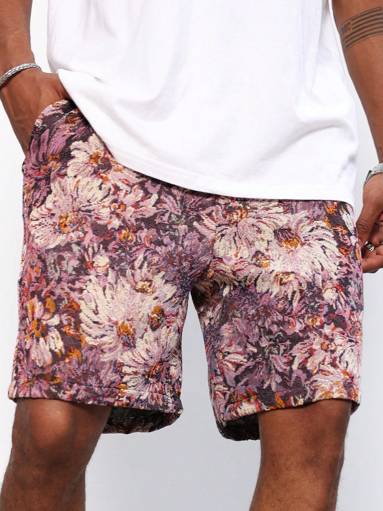 Men's Floral Printed Casual Summer Shorts Pattern Graphic Colorful Going Out