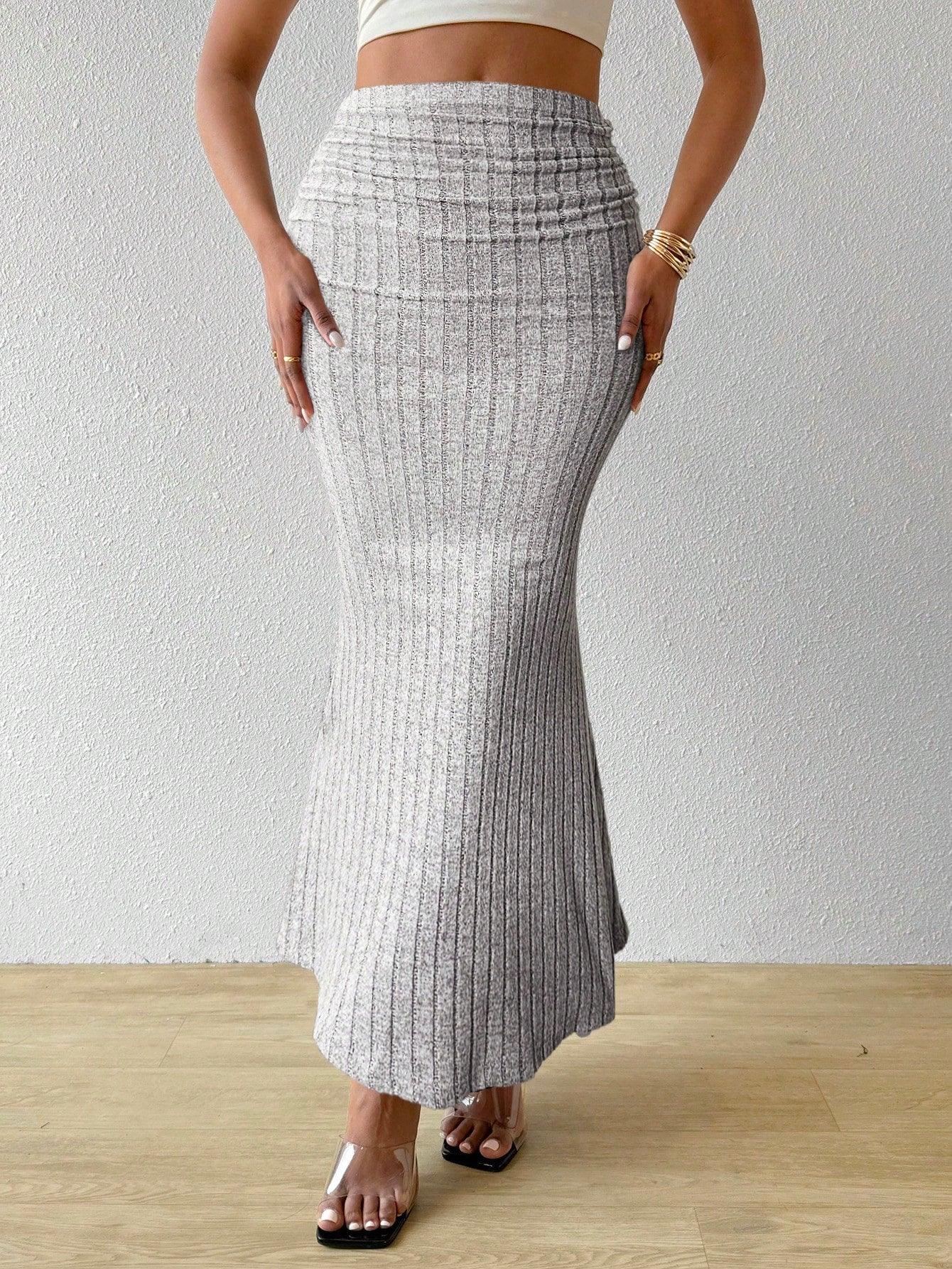 Women's Printed Pleated Skirt