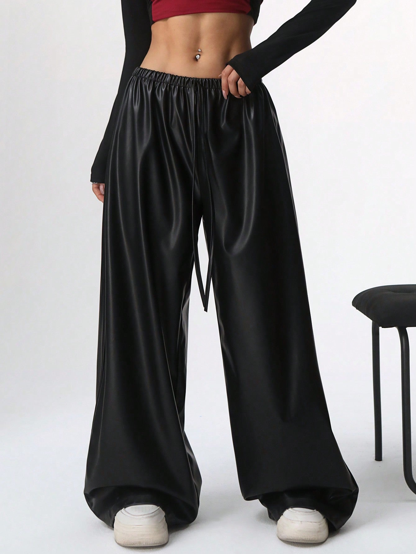 Women's Summer Casual Wide-Legged Pants With Zebra Print