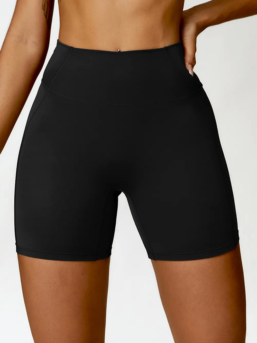 High Waist Active Shorts