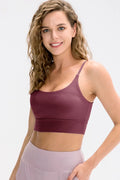 Scoop Neck Long Active Bra