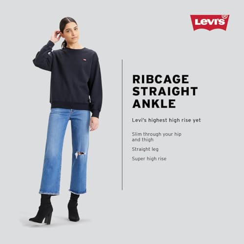 Levi's Women's Premium Ribcage Straight Ankle Jeans