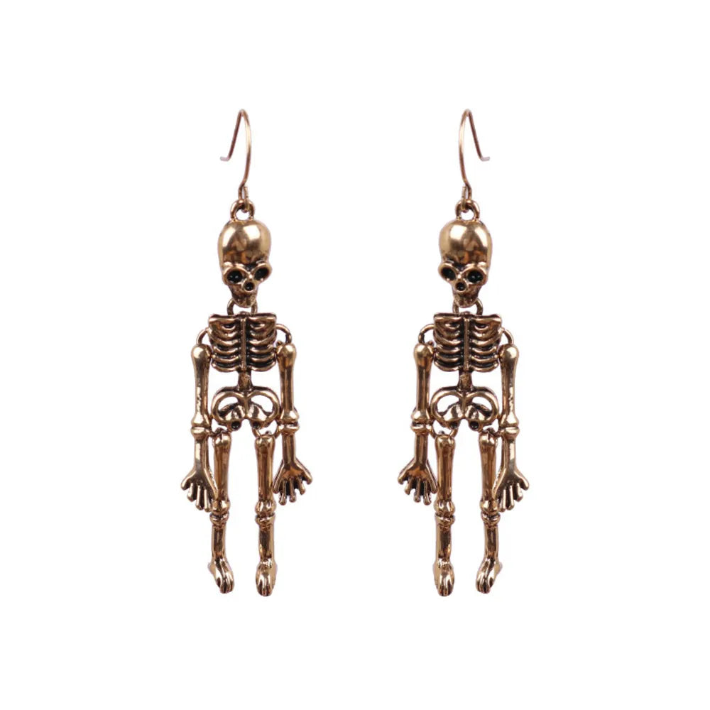 Skeleton Alloy Earrings