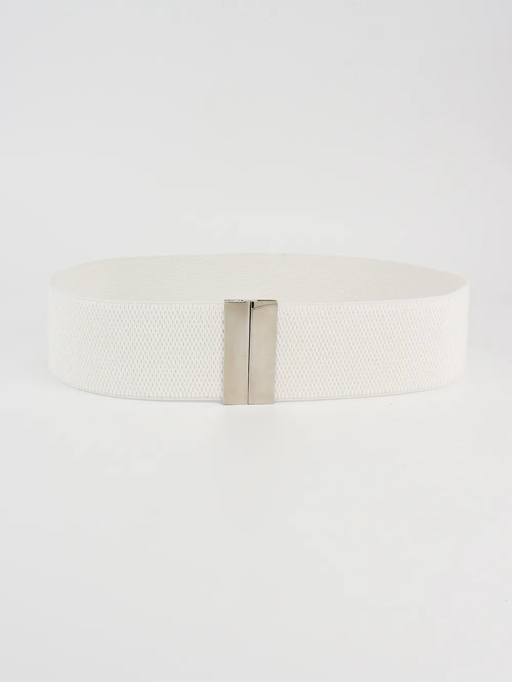 Alloy Buckle Elastic Belt