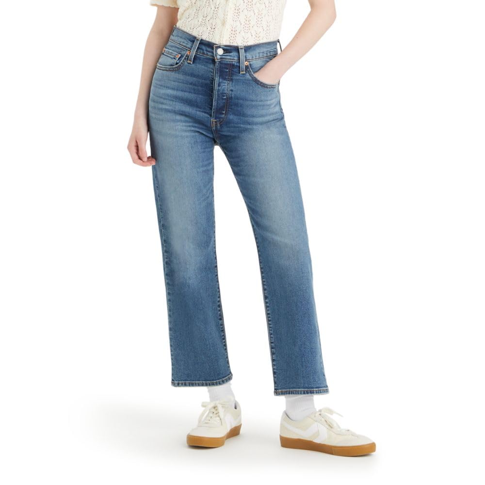 Levi's Women's Premium Ribcage Straight Ankle Jeans