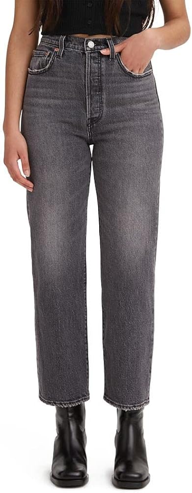 Levi's Women's Premium Ribcage Straight Ankle Jeans