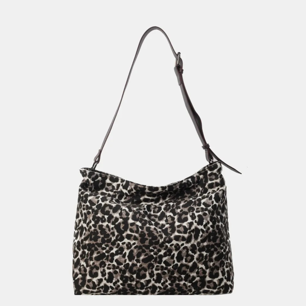 Leopard Adjustable Strap Tote Bag