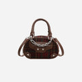 Plaid Print Crossbody Bag