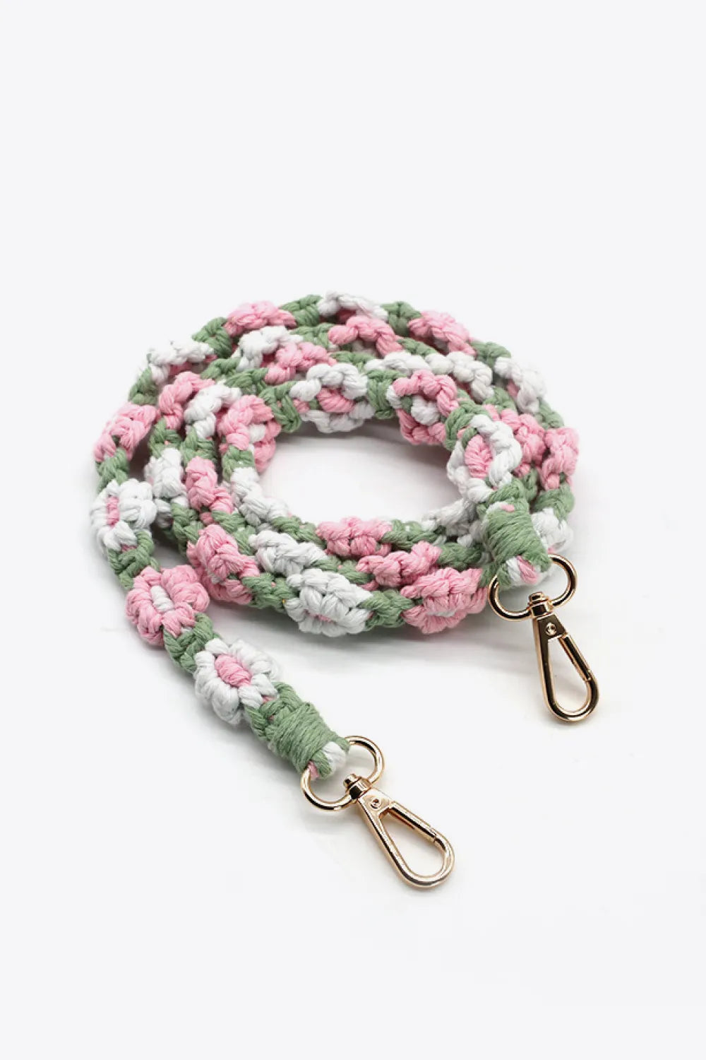 Macrame Flower Lanyard