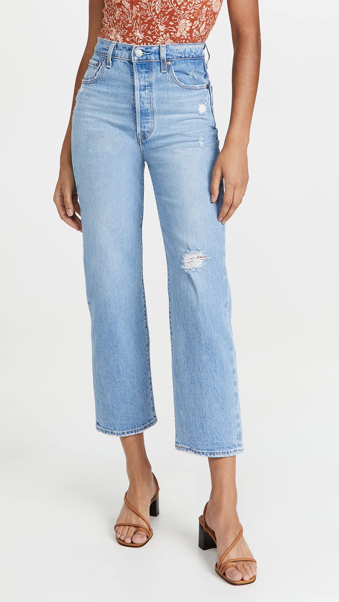 Levi's Women's Premium Ribcage Straight Ankle Jeans