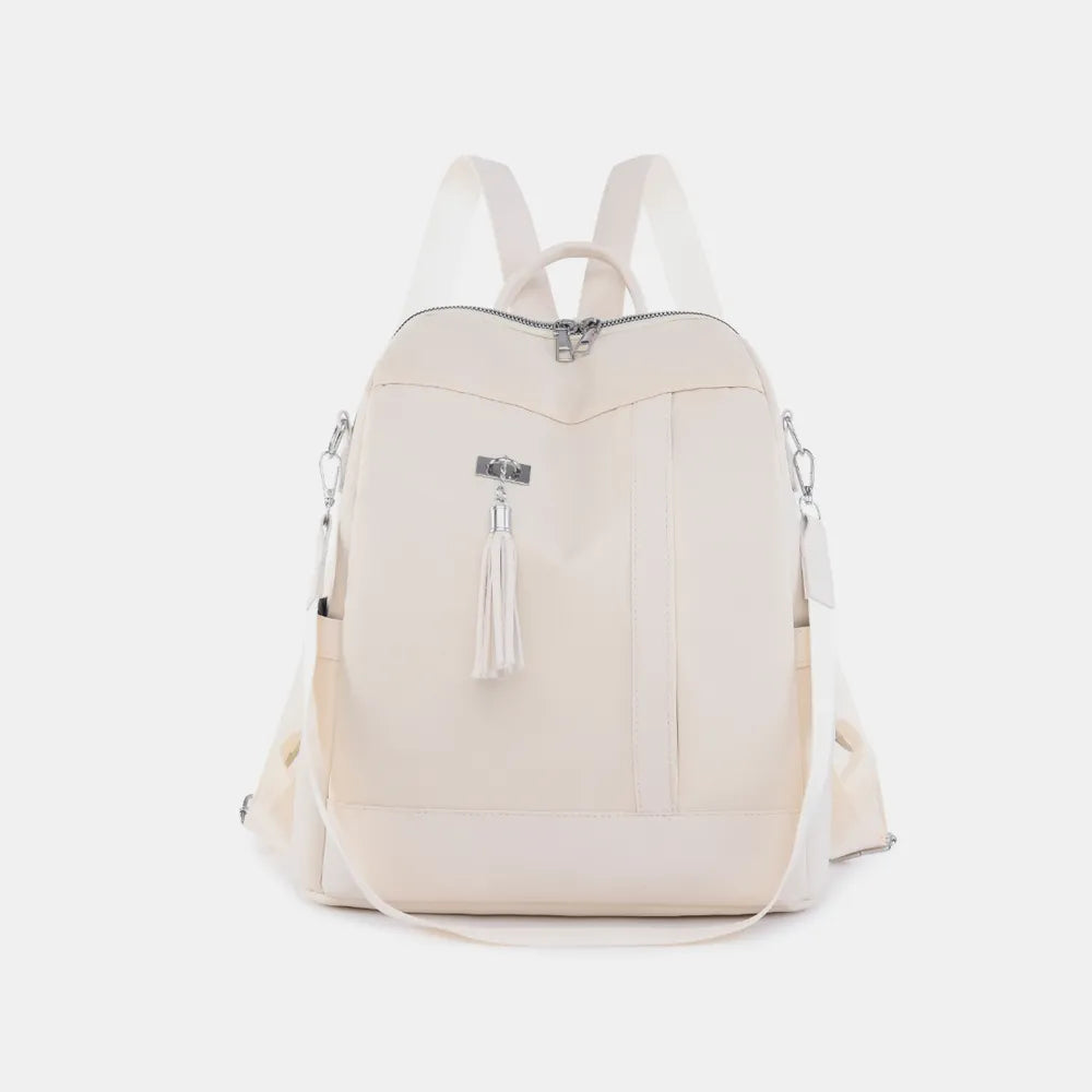 Tassel Oxford Cloth Backpack Bag