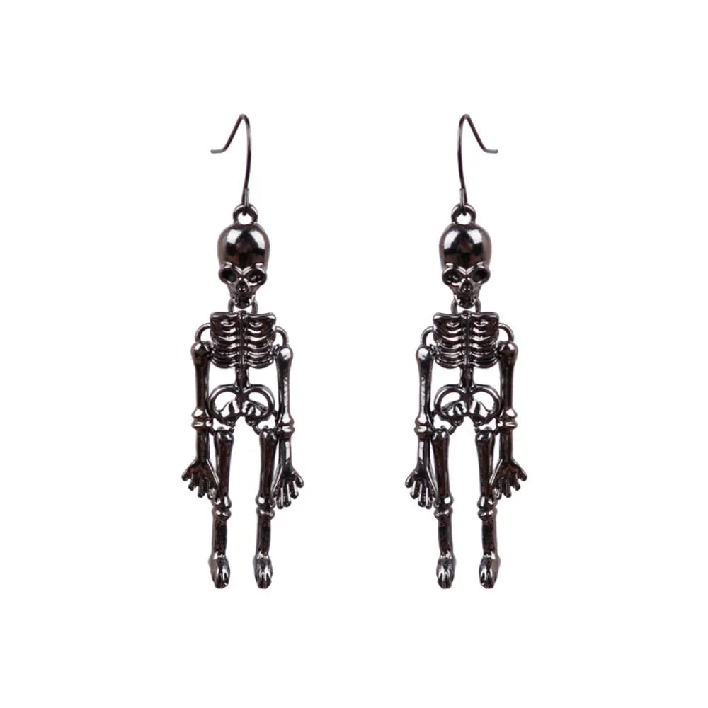 Skeleton Alloy Earrings