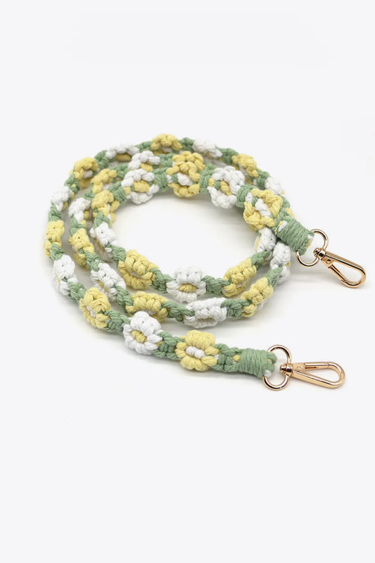 Macrame Flower Lanyard