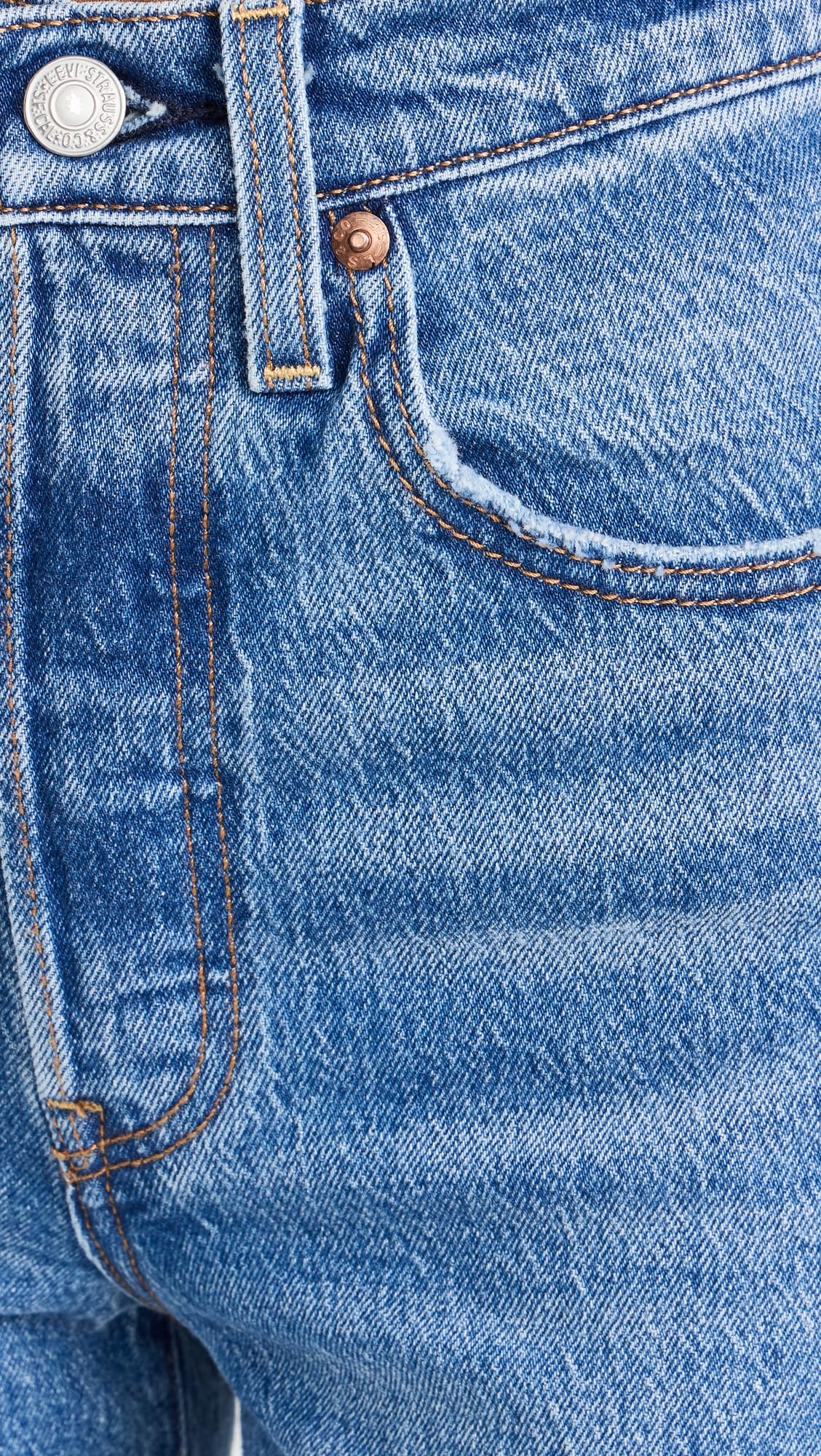 Levi's Women's Premium Ribcage Straight Ankle Jeans, Dance Around, 27