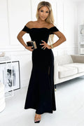 Off-Shoulder Maxi Dress