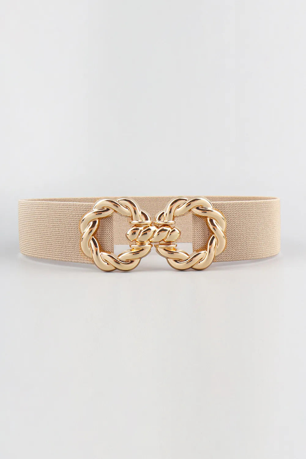 Zinc Alloy Buckle Elastic Belt