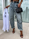 High Waist Wide Leg Jeans