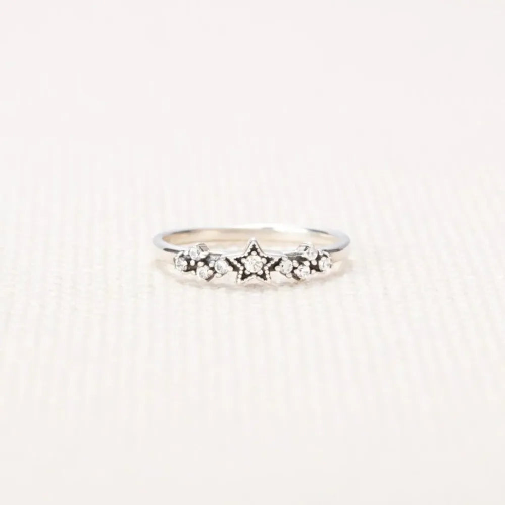 925 Sterling Silver Star Ring