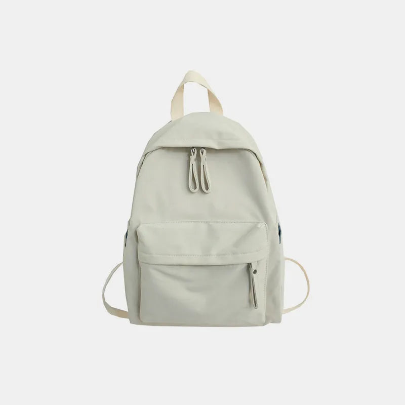 Zip Cotton Backpack Bag