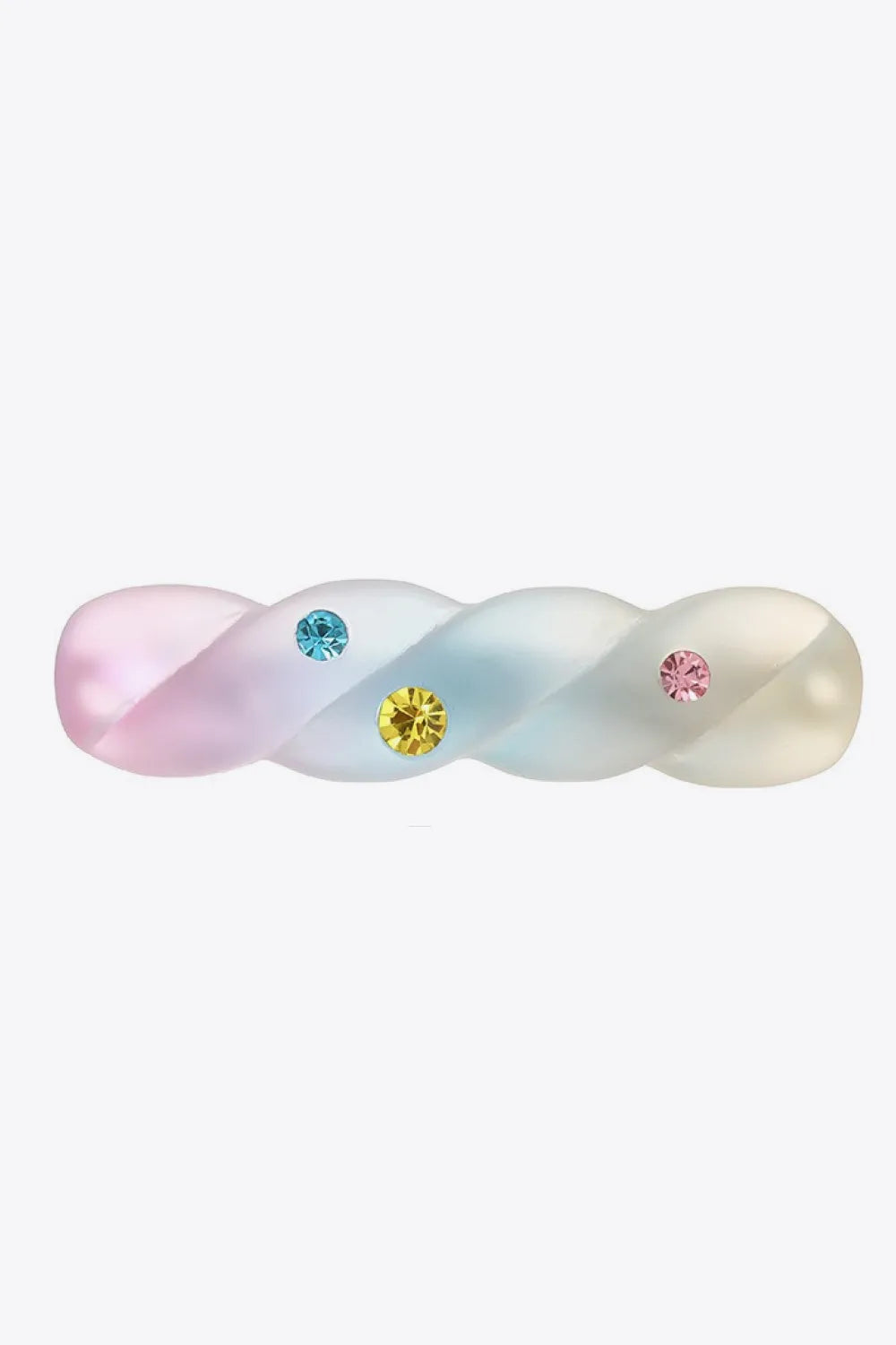 Gradient Rhinestone Resin Hair Pin