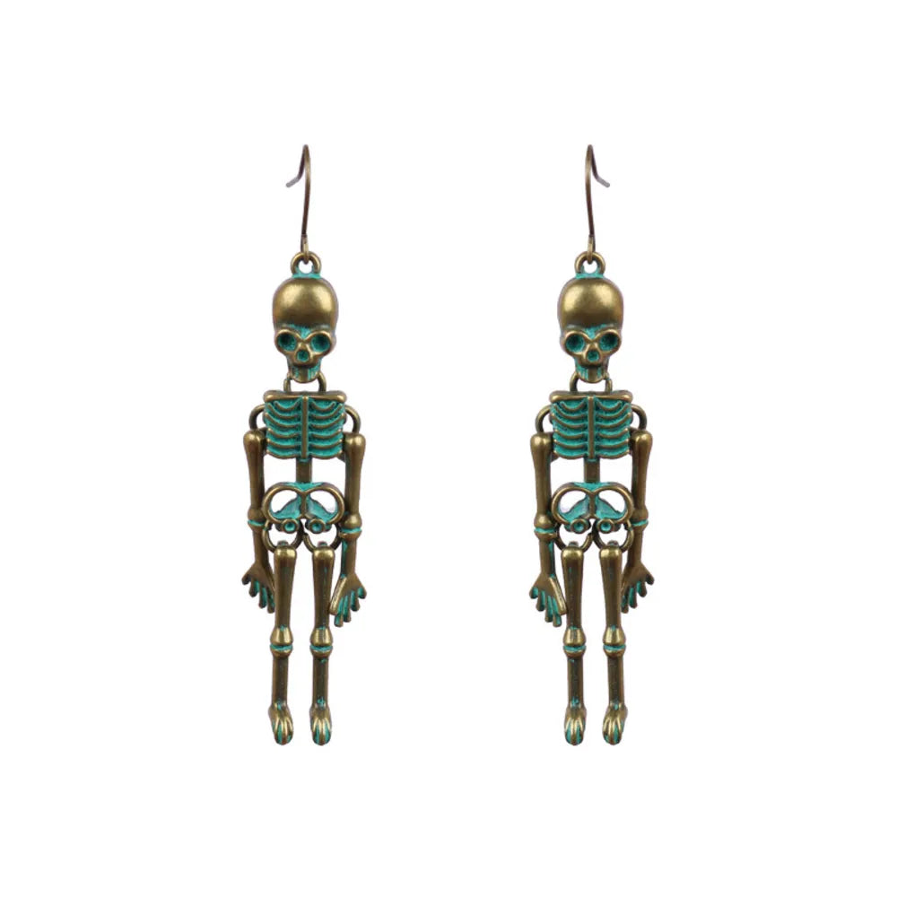 Skeleton Alloy Earrings