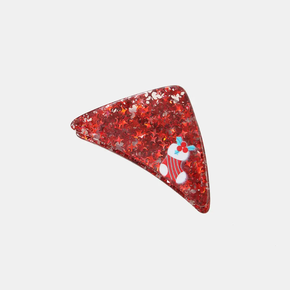 Christmas Theme Resin Hair Claw Clip