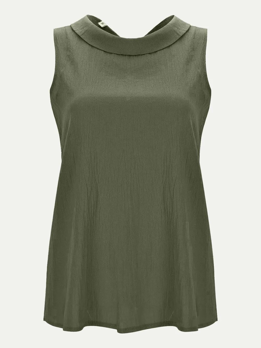 Full Size Round Neck Sleeveless Top