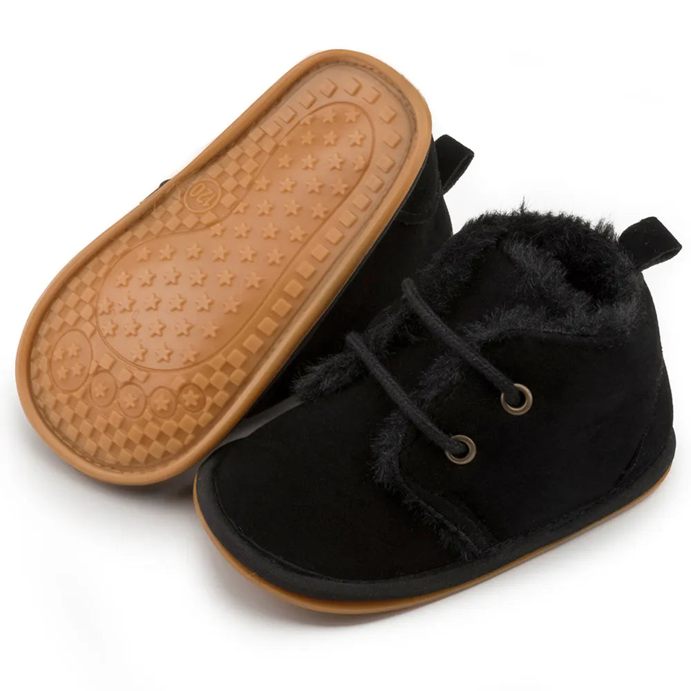 Round Toe Thermal Kid Sneakers