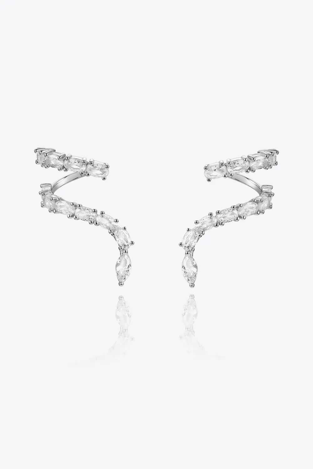 Zircon 925 Sterling Silver Earrings