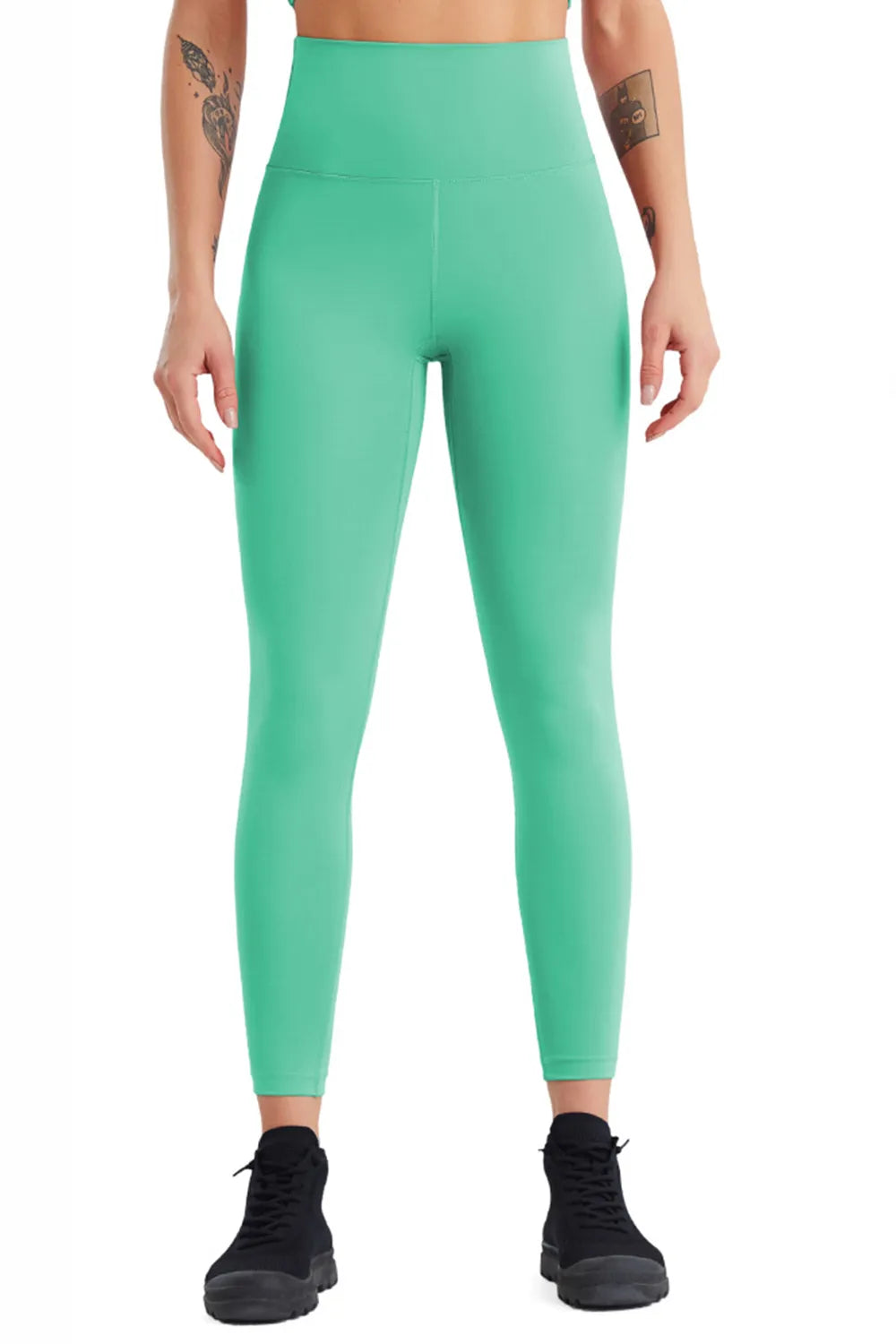 High Waist Wide Waistband Active Pants